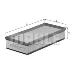 Фильтр воздушный LX1296 Knecht