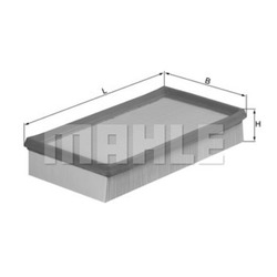 Фильтр воздушный LX993 Knecht