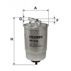 Фильтр топливный PP838 Filtron