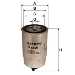 Фильтр топливный PP845/1 Filtron