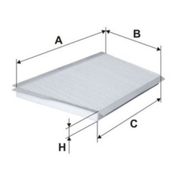 Фильтр салона K1106 Filtron