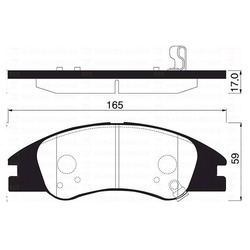 Колодки тормозные дисковые передние SP1167 Sangsin