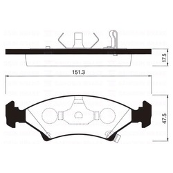 Колодки тормозные дисковые передние SP1063 Sangsin