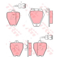 Колодки тормозные дисковые передние GDB1162 TRW