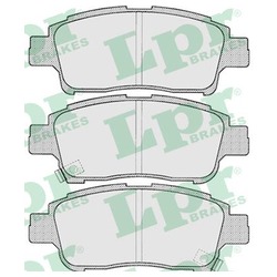 Колодки тормозные дисковые передние 05P700 LPR