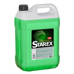 Антифриз "Starex Green" зелёный, 10кг (готовый)