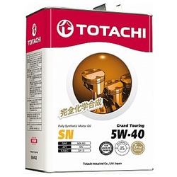 Масло моторное Totachi Grand Touring Fully-Synthetic SN 5w40 синт., 4л