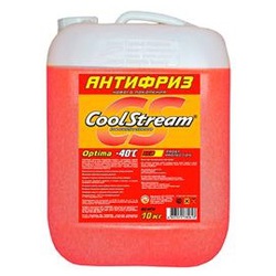 Антифриз "CoolStream" Optima красный, 10кг (готовый)